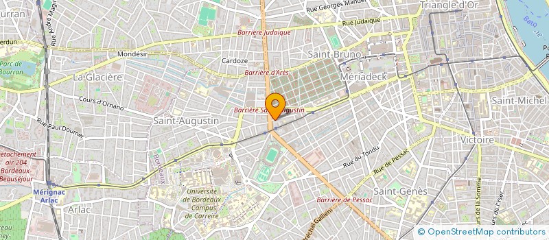 localisation de l'entreprise ELYO  BORDEAUX