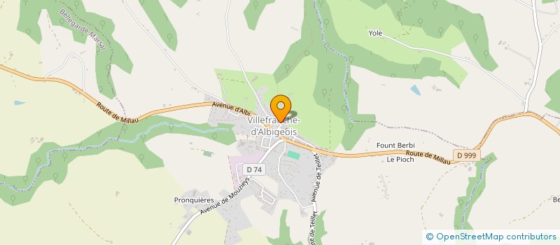 localisation de l'entreprise ELYON  VILLEFRANCHE-D ALBIGEOIS
