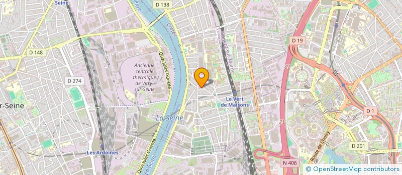 localisation de l'entreprise ELYON PHARMA PARTNERS  ALFORTVILLE