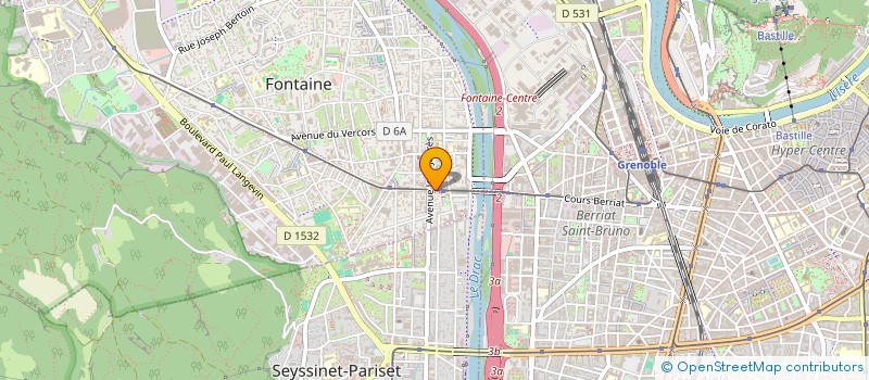 localisation de l'entreprise ELYOSIS à FONTAINE