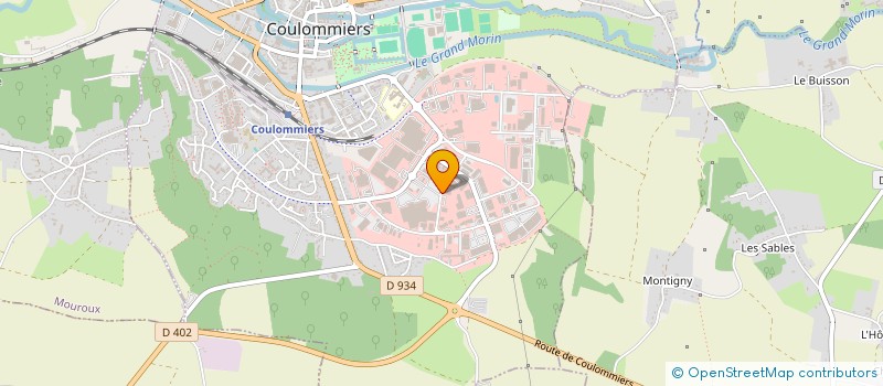 localisation de l'entreprise ELYOTE à COULOMMIERS