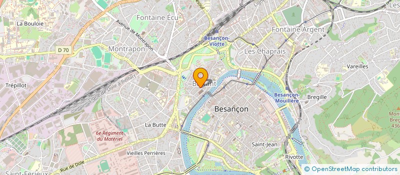 localisation de l'entreprise ELYOUSERVICES  BESANCON