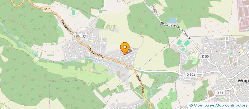 localisation de l'entreprise ELYPSE DESIGN  SAULNY