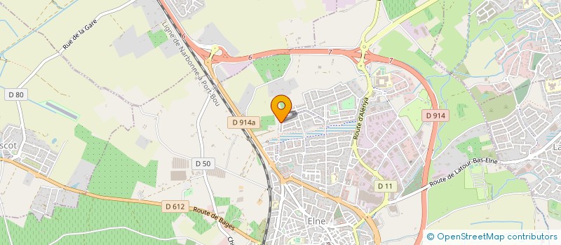 localisation de l'entreprise ELYPSION ASSURANCES ET CONSEILS  CABESTANY