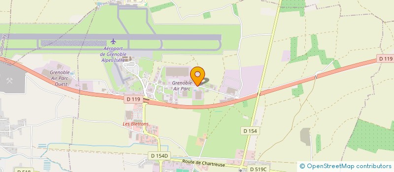 localisation de l'entreprise ELYREV à SAINT-ETIENNE-DE-SAINT-GEOIRS