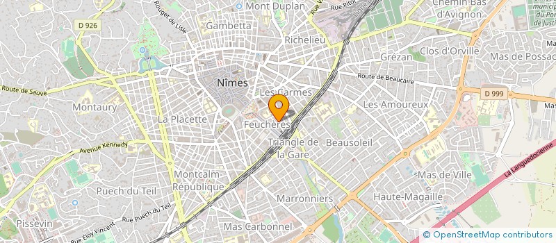 localisation de l'entreprise ELYS à NIMES