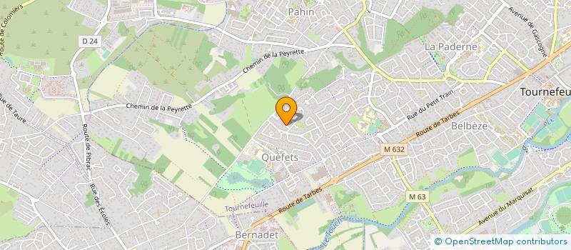 localisation de l'entreprise ELYS BAT  TOURNEFEUILLE