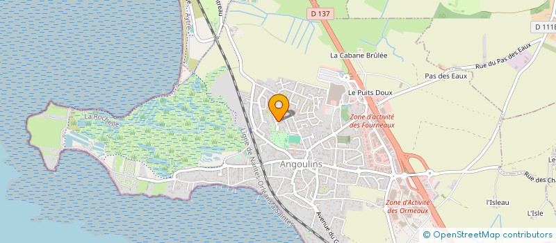 localisation de l'entreprise ELYSANN CONCEPT SARL  ANGOULINS