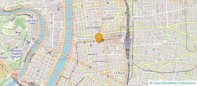 localisation de l'entreprise ELYSE SPV 10  LYON