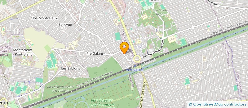 localisation de l'entreprise ELYSE TRANSPORTS à VILLEPINTE