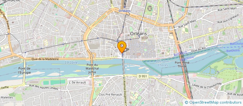localisation de l'entreprise ELYSEAN PATRIMOINE à ORLEANS