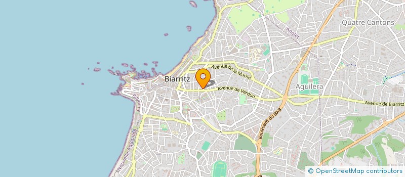 localisation de l'entreprise ELYSEE à BIARRITZ