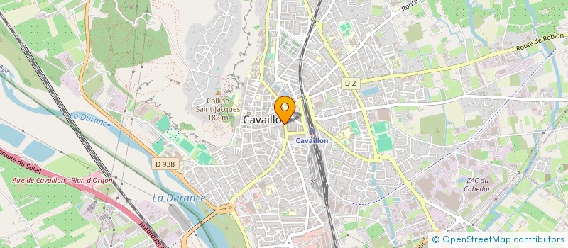 localisation de l'entreprise ELYSEE  CAVAILLON