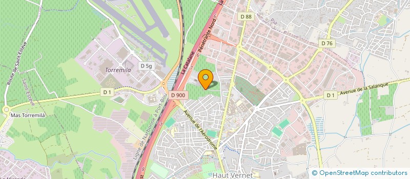 localisation de l'entreprise ELYSEE à PERPIGNAN