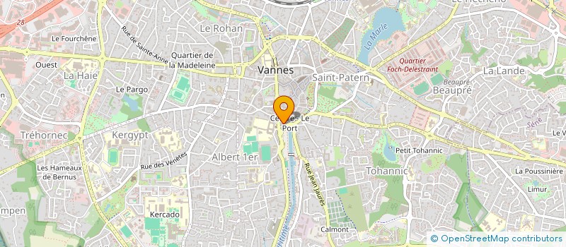 localisation de l'entreprise ELYSEE CONCEPT  VANNES
