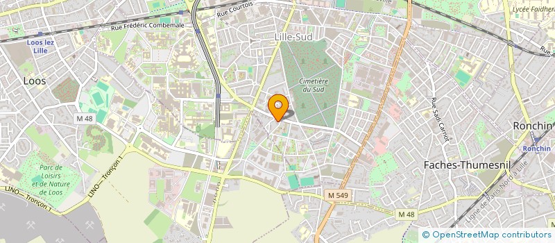 localisation de l'entreprise ELYSEE CONSEIL  LILLE