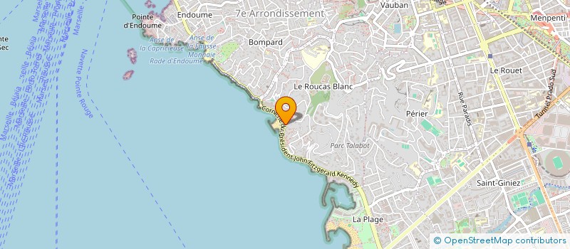 localisation de l'entreprise ELYSEE DECOUVERTE à MARSEILLE