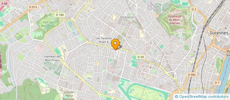 localisation de l'entreprise ELYSEE HOLDING à RUEIL MALMAISON