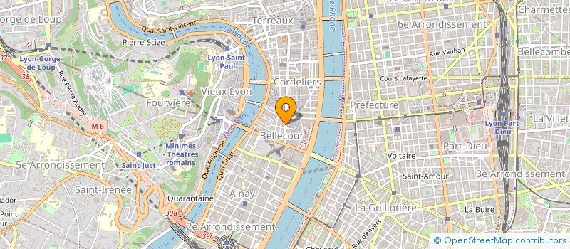 localisation de l'entreprise ELYSEE HOTEL  LYON