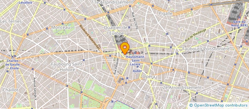 localisation de l'entreprise ELYSEE INTERNATIONAL à PARIS