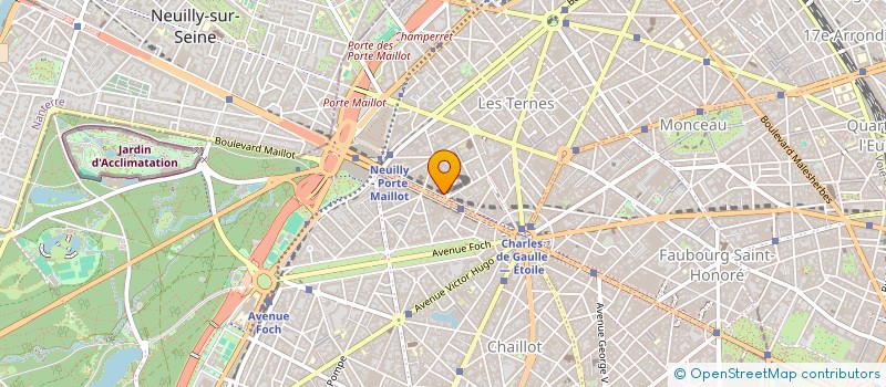 localisation de l'entreprise ELYSEE MOTOR DISTRIBUTION à PARIS