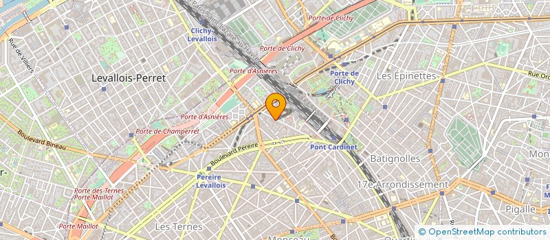 localisation de l'entreprise ELYSEE PALACE  PARIS