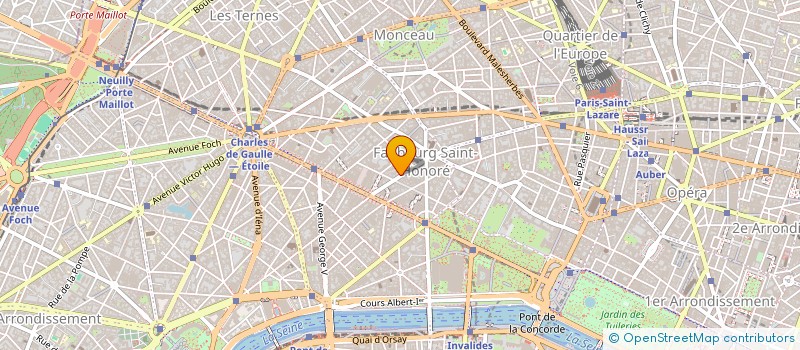 localisation de l'entreprise ELYSEES BOETIE  PARIS