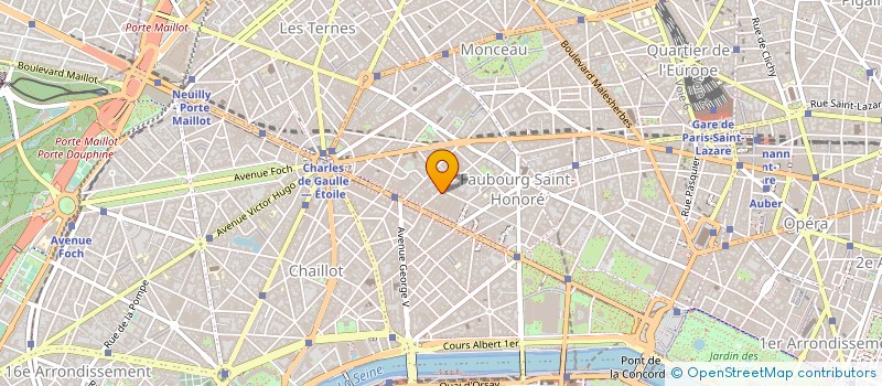 localisation de l'entreprise ELYSEES CARS  PARIS