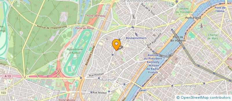 localisation de l'entreprise ELYSEES FINANCE  PARIS