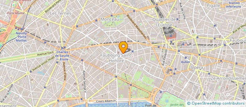 localisation de l'entreprise ELYSEES MARBEUF FORMATION  PARIS