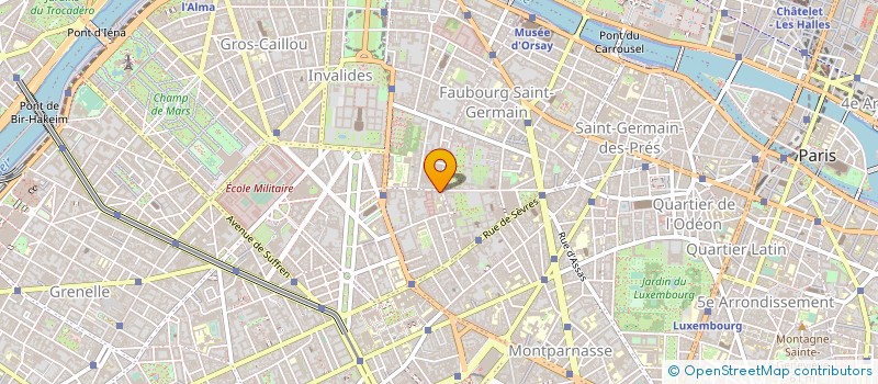 localisation de l'entreprise ELYSEES MOTO EXPRESS à PARIS