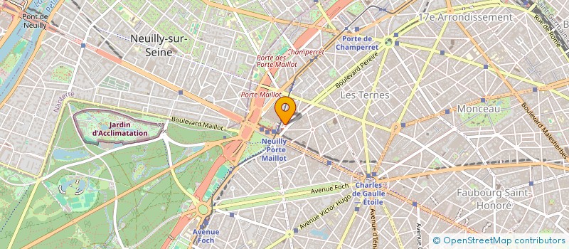 localisation de l'entreprise ELYSEES PRODUCTION  PARIS