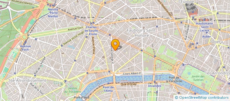 localisation de l'entreprise ELYSEES SECURITE PRIVEE à PARIS