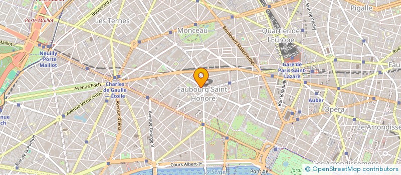 localisation de l'entreprise ELYSEES SUITES  PARIS