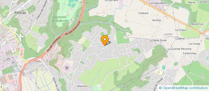 localisation de l'entreprise ELYSEUM CAPITAL  BOULIAC