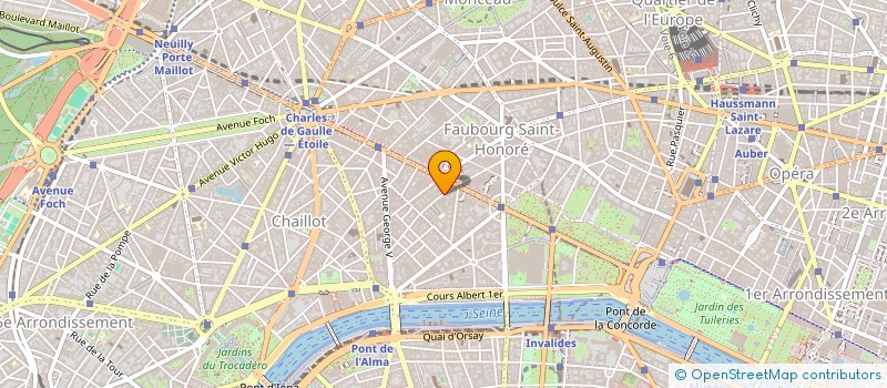 localisation de l'entreprise ELYSIA  PARIS