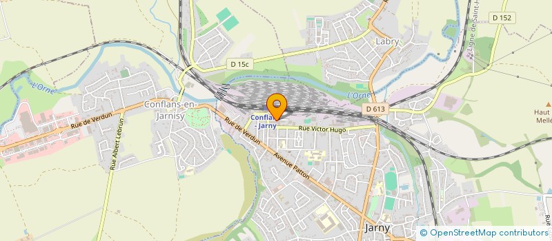 localisation de l'entreprise ELYSION à REMILLY