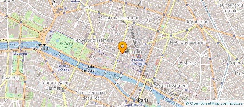 localisation de l'entreprise ELYSIS à PARIS