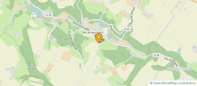 localisation de l'entreprise ELYSIUM  BEC-DE-MORTAGNE