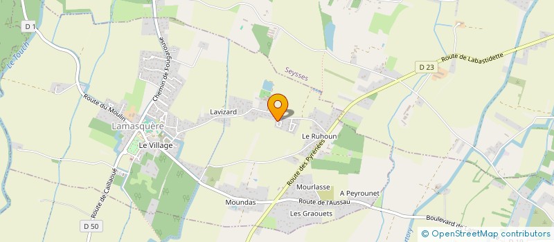 localisation de l'entreprise ELYSIUM AUTO  LAMASQUERE