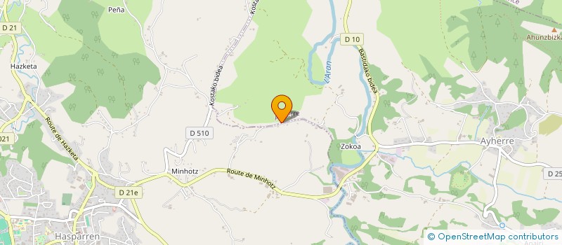 localisation de l'entreprise ELYSIUM CREATORS  AYHERRE