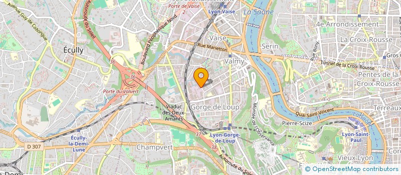 localisation de l'entreprise ELYSIUM ENGINEERING  LYON