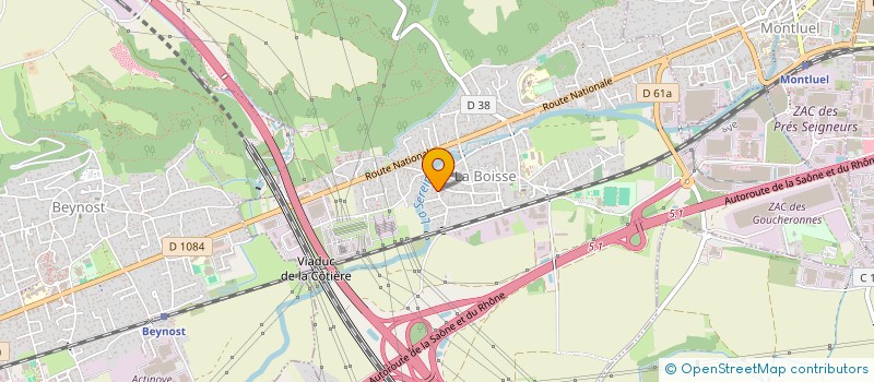 localisation de l'entreprise ELYSIUM NEXUS  LA BOISSE