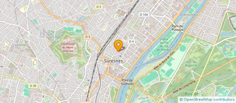 localisation de l'entreprise ELYSIUM PARTNER à SURESNES