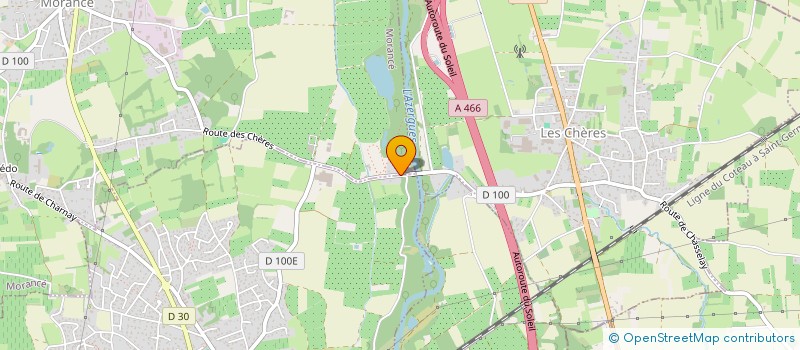 localisation de l'entreprise ELYSMAT INVEST  CHAZAY-D'AZERGUES