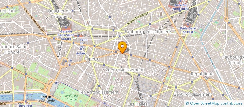 localisation de l'entreprise ELYSSA à PARIS