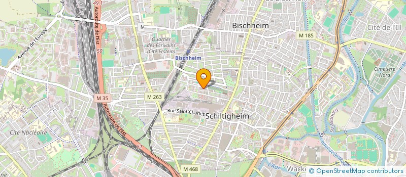 localisation de l'entreprise ELYSSCARE  SCHILTIGHEIM