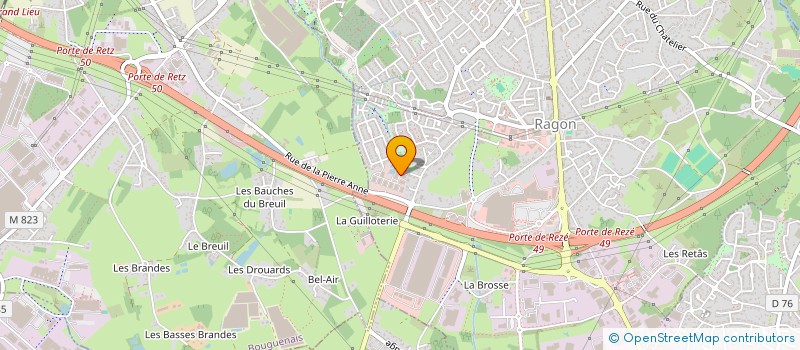 localisation de l'entreprise ELYSSIO CAPITAL à REZE