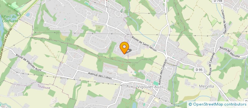 localisation de l'entreprise ELYSTRA  VIEILLE-TOULOUSE