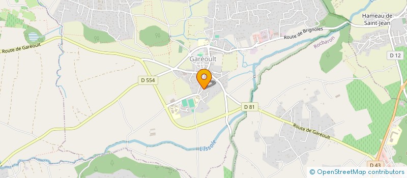 localisation de l'entreprise ELYT'S  GAREOULT